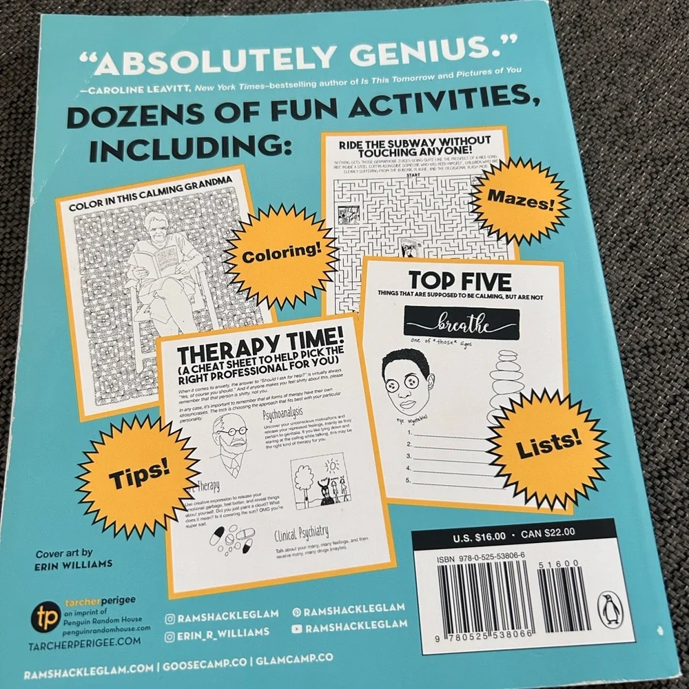 The Big Activity Book for Anxious People - Picture 2 of 5